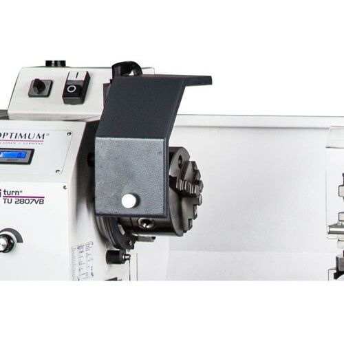 OPTIMUM 050OP7003 Parallel-Drehmaschine mit Vorschubgetriebe, Stangendurchlass 26mm, Spitzenhöhe 140mm, 400 V, Modell TU2807, Maße 1370x640x440mm