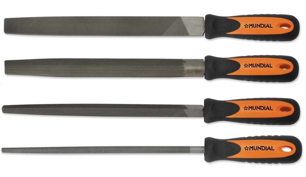 0574.990 SERIE 4 LIME:  LIMA TONDA, LIMA MEZZO TONDA, LIMA TRIANGOLARE e LIMA PIATTA PARALLELA