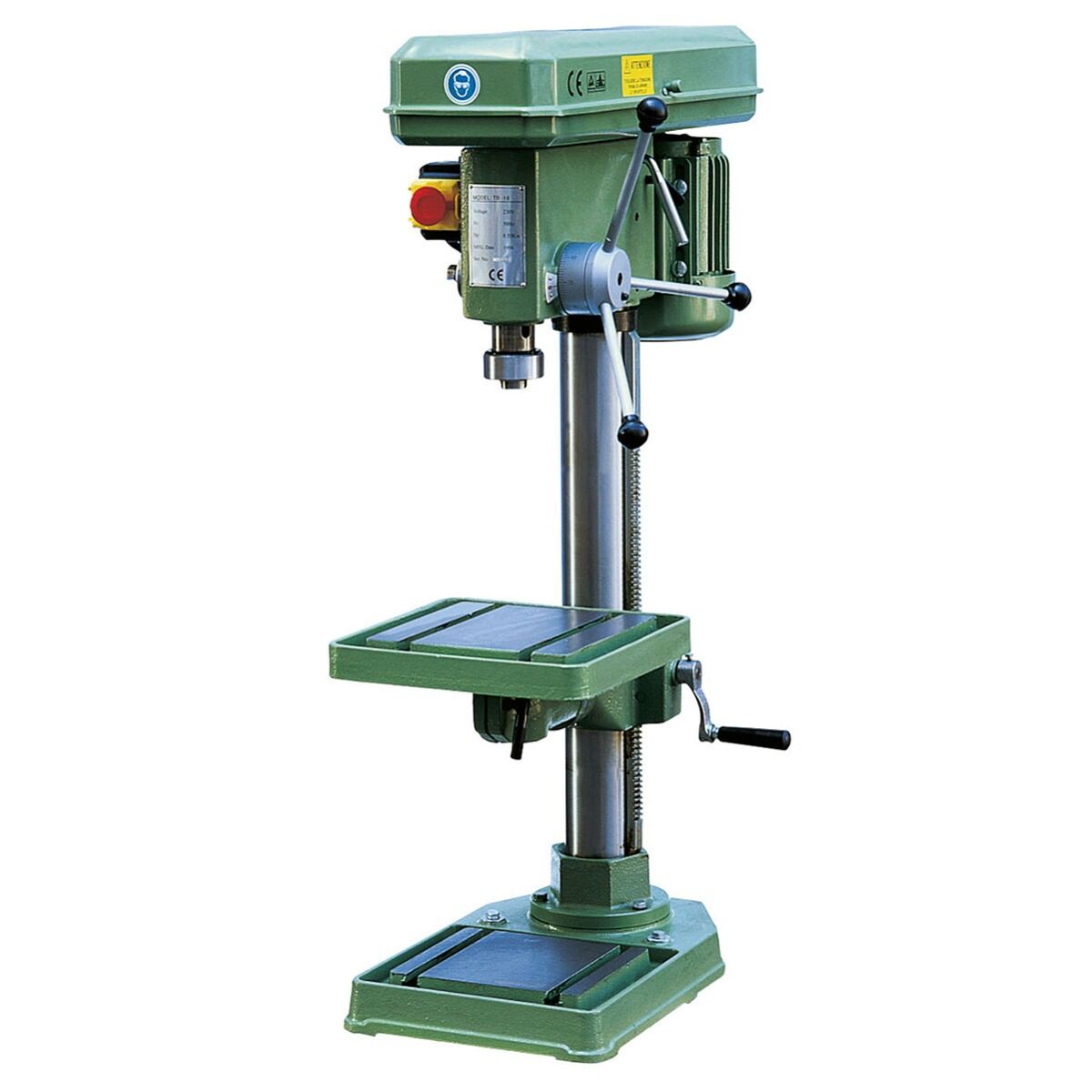 LTF058600016 Trapano a colonna con tavola porta pezzi regolabile, 220V, foratura 16mm