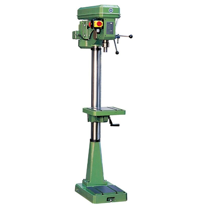 LTF058600018 Trapano a colonna con tavola porta pezzi regolabile in altezza ed inclinabile 380V, 12 velocità, diametro di foratura 20 mm