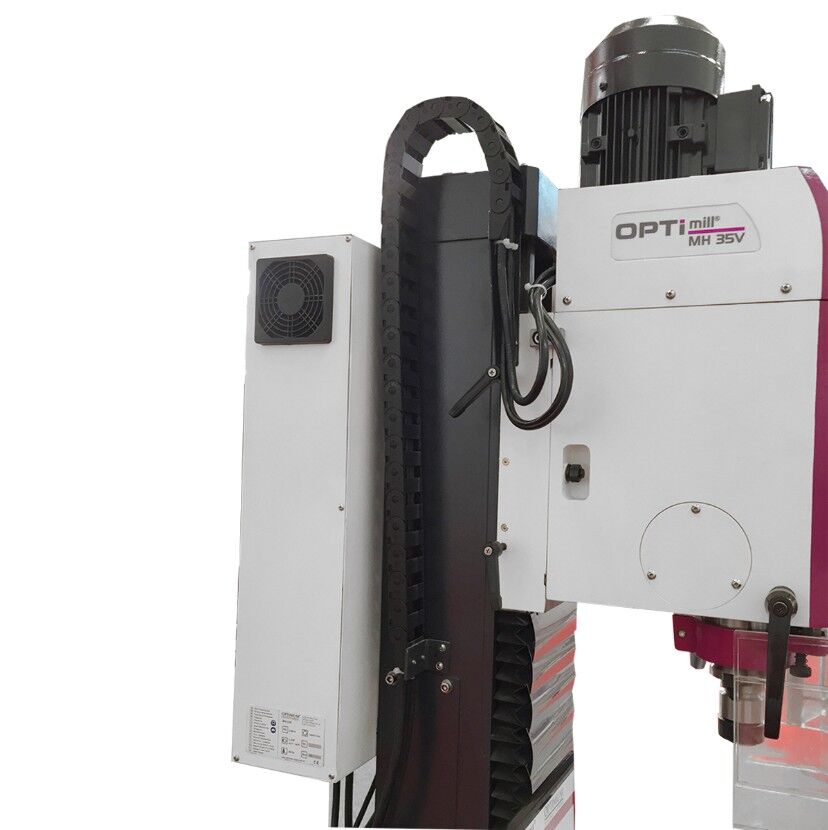 OPTIMUM 058OP8165 Trapano-fresatrice universale con cambio manuale, foratura max. Ø32mm, 1.5 kW