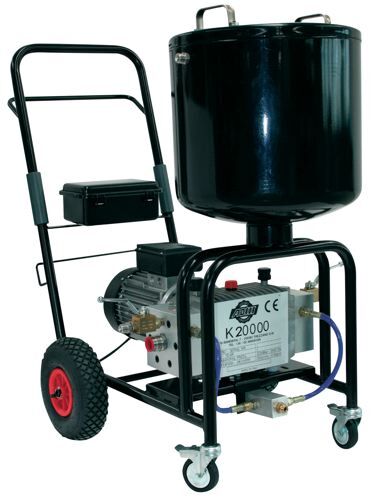 ASTURO 0720002 - Pompa Airless K20000 elettrica a membrana carrello Export 380V, 3kW, serbatoio non incluso