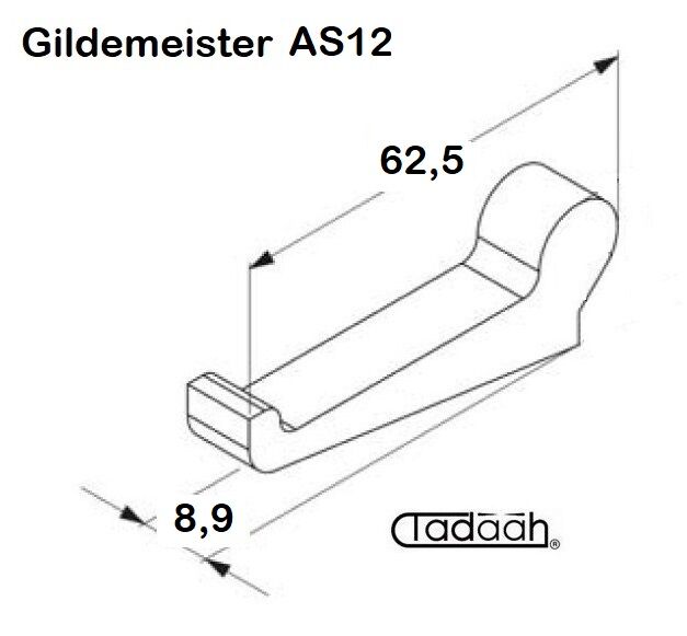 10.01.253 Spannfinger passend für Gildemeister Mehrspindeldrehautomat - DMG Mori AS12