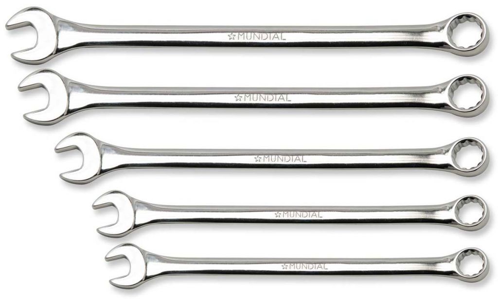 1039.050 SERIE 5 CHIAVI COMBINATE LUNGHISSIME - Scatola cartone