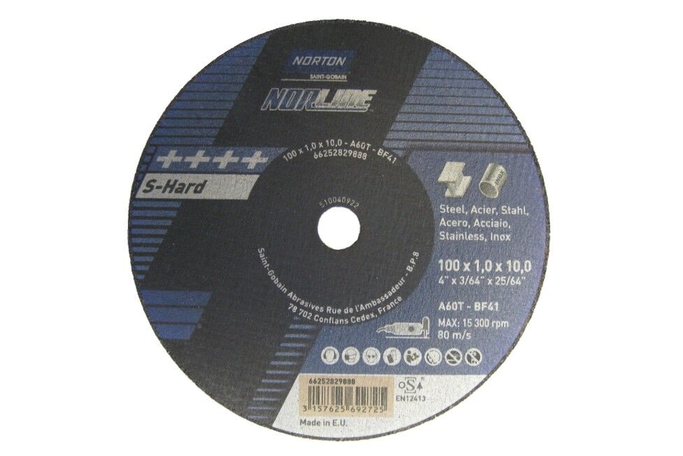 10700543 AIRTEC Set di 25 dischi da taglio 100x1x10mm modello AC 543