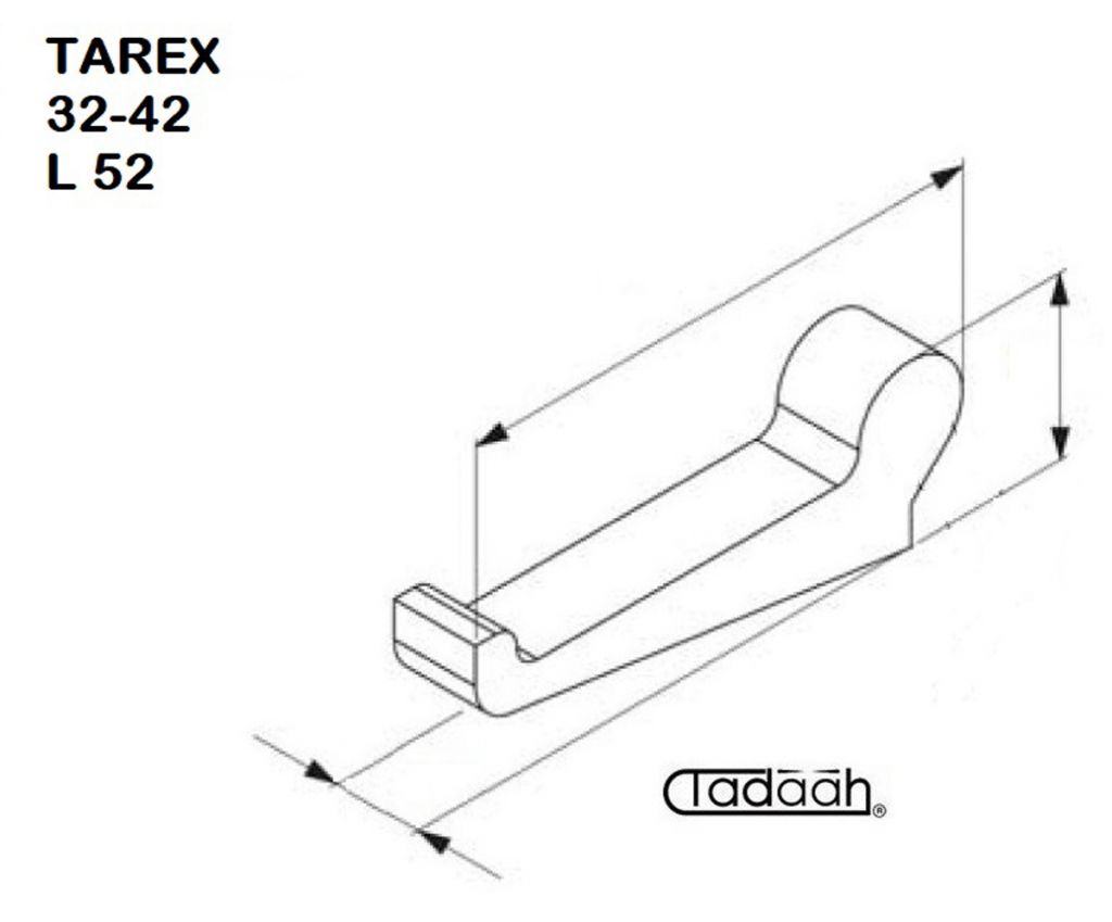 108280 Spannfinger für TAREX 32-42, L 52