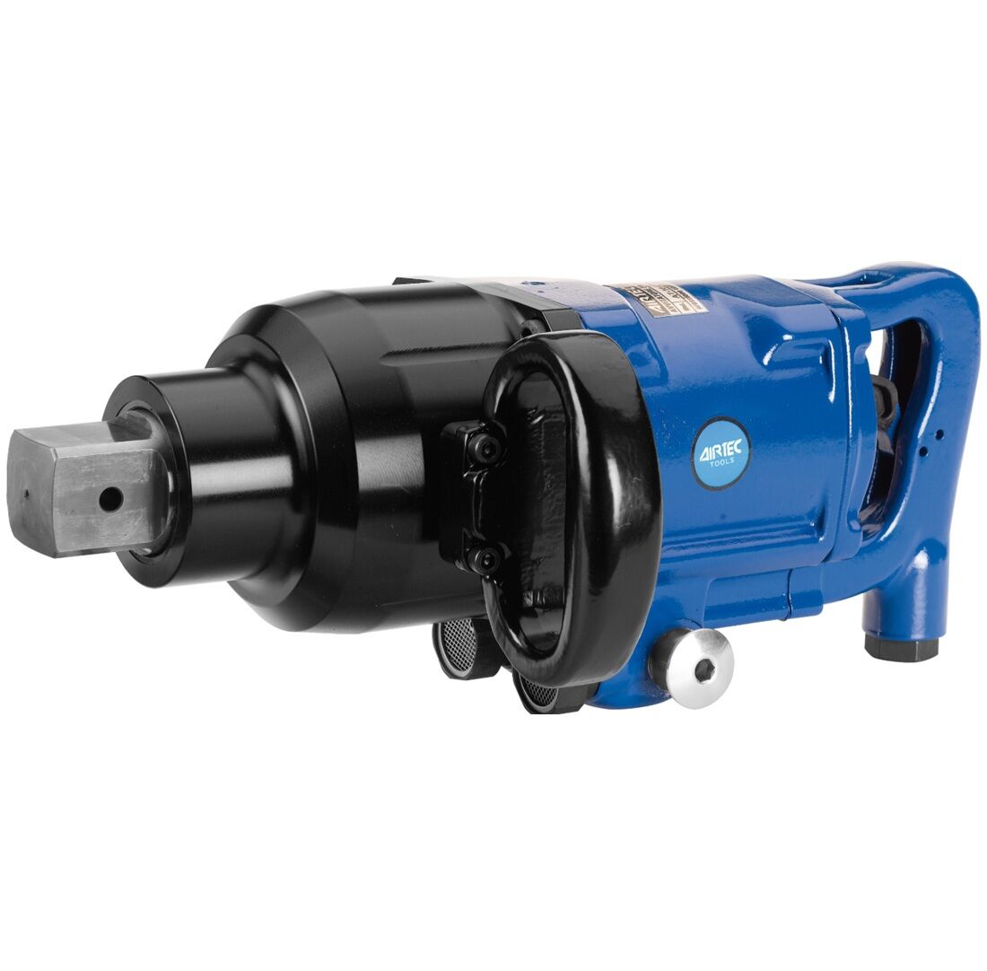 12007030 AIRTEC High-performance pneumatic screwdriver with 1 1/2" square drive, model AT 10/2, cam lift hammer system