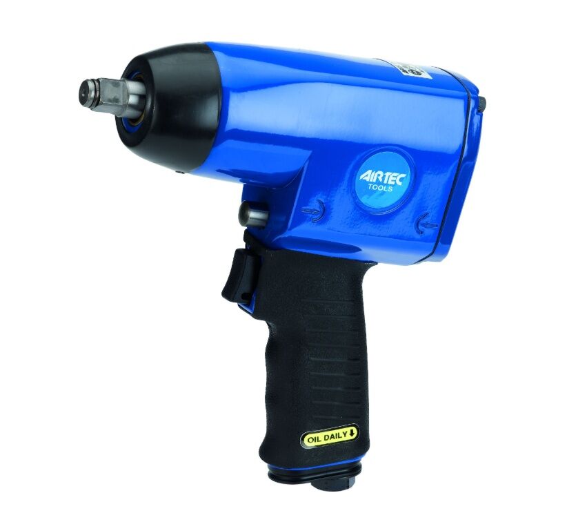 12102076 AIRTEC Avvitatore pneumatico ad impulsi con attacco da 1/2" modello 453, coppia massima 516 Nm, regolatore di potenza a 4 posizioni in avvitamento