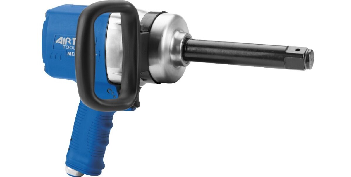 12106084 AIRTEC Pneumatischer Schlagschrauber mit langem Schaft und 1"-Antrieb, Modell 358 LL,maximales Drehmoment 2712Nm