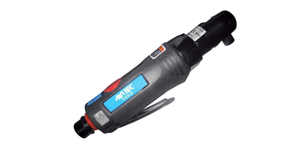 12301006 AIRTEC 3/8" Pneumatic Reversible ratchet wrench model 401, with composite body and swivel air intel