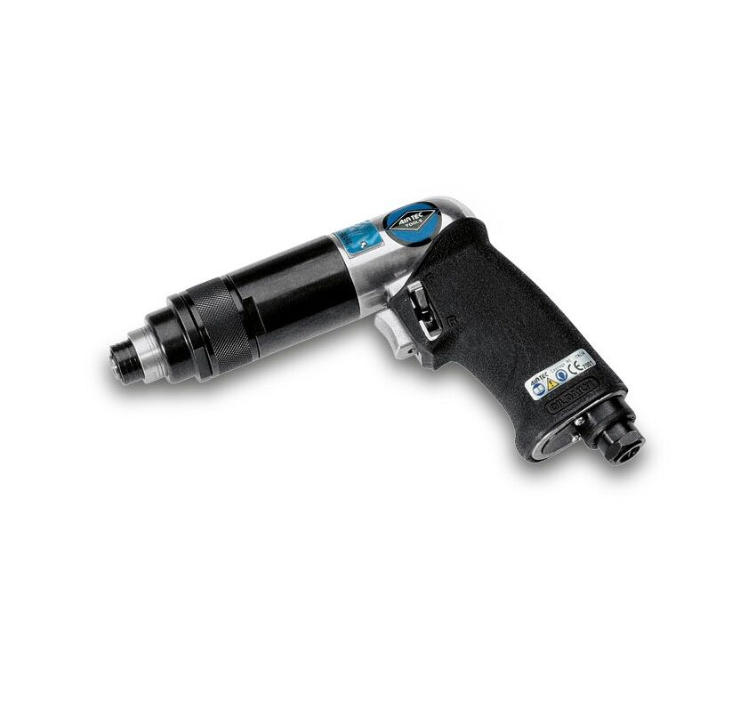 AIRTEC 12302080 Cacciavite reversibile pneumatico a pistola modello 620, con frizione regolabile esterna per una maggiore versatilità