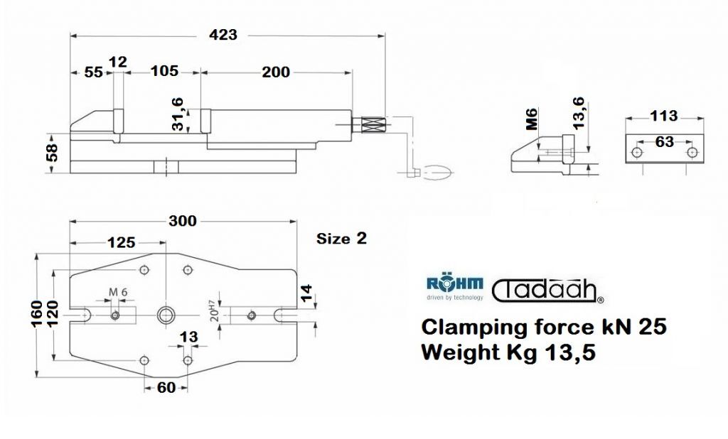 128032 Morsa Rohm RS-2 - senza trasmettitore di potenza-113