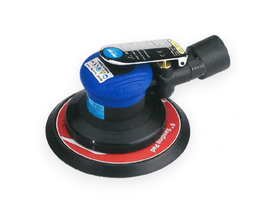 13115400 AIRTEC pneumatische Exzenterschleifer Modell 534, mit Eigenabsaugung durch die Abluft, Klettteller 150mm