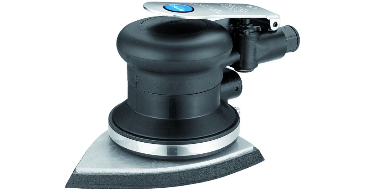 13115700 AIRTEC Pneumatisch Exzenterschleifer Modell 537, mit Schleifplatte 125x95mm