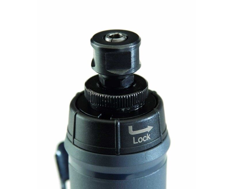 AIRTEC 13200070 Straight air grinder 0.55 HP model 270 designed with an easily spindle lock to change the accessories with 6 mm diameter collet