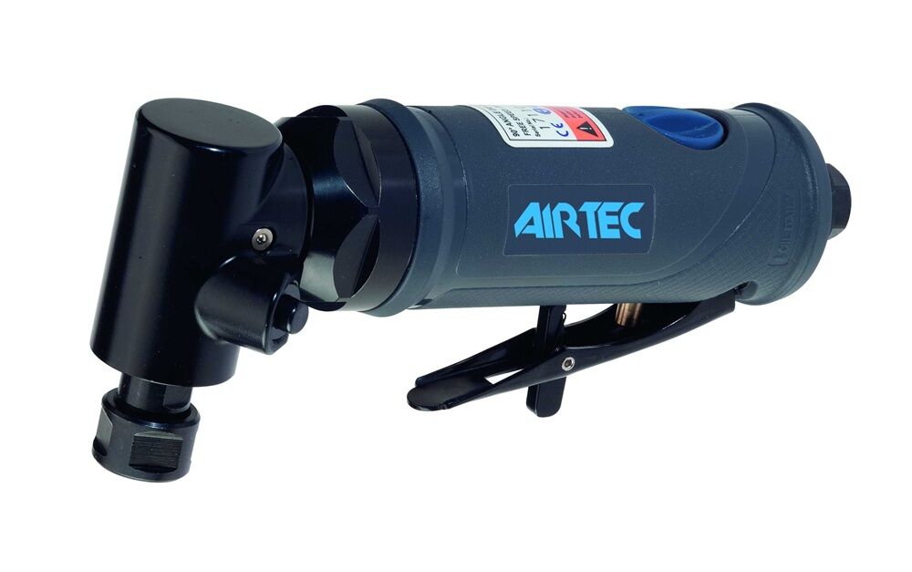 AIRTEC 13200072 Smerigliatrice angolare pneumatica a 90° modello 272, potenza 0.55 PH con pinza diametro 6mm