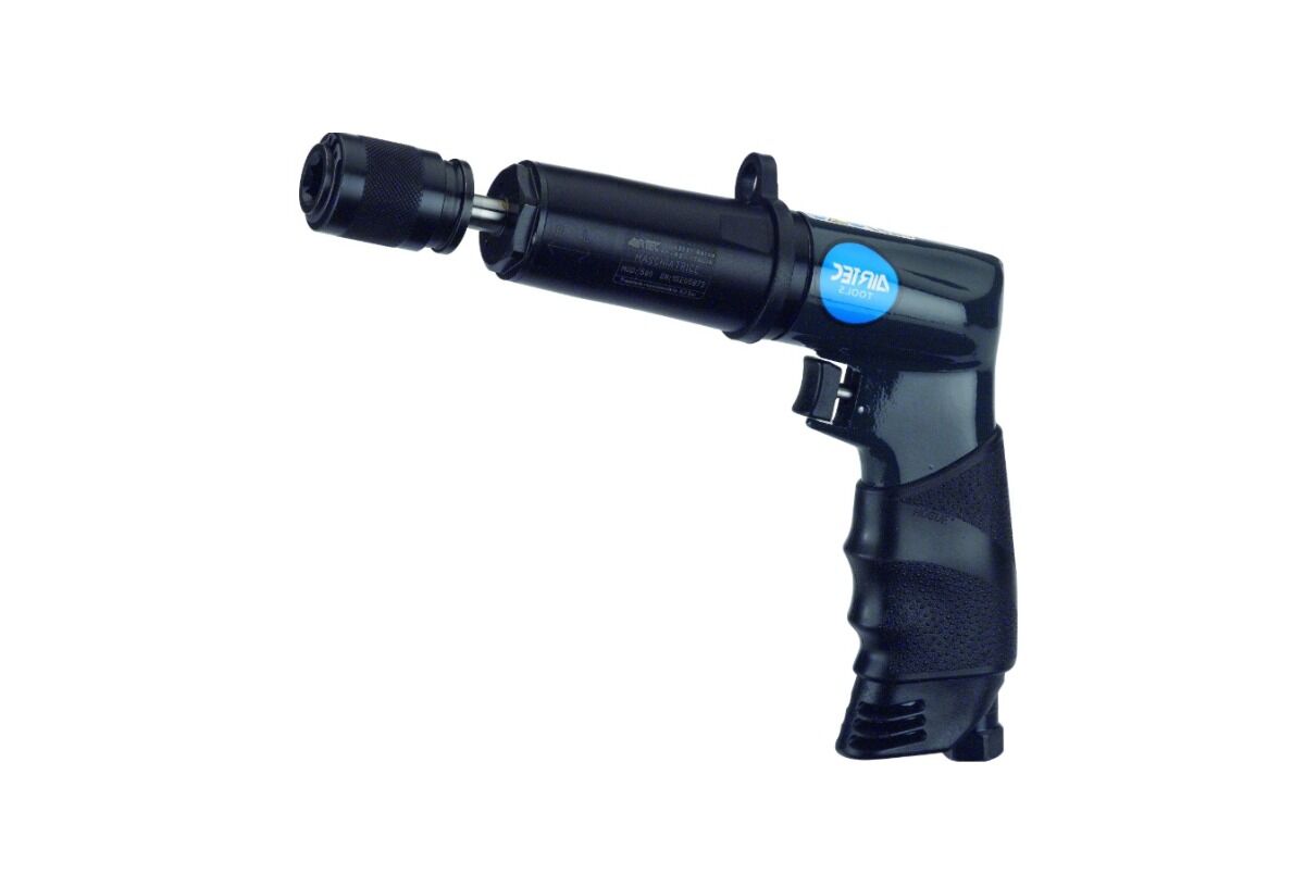 15020000 AIRTEC Maschiatrice a pistola pneumatica 8 mm modello 590 con mandrino a cambio rapido e dispositivo d'inversione automatica di rotazione per soli fori passanti