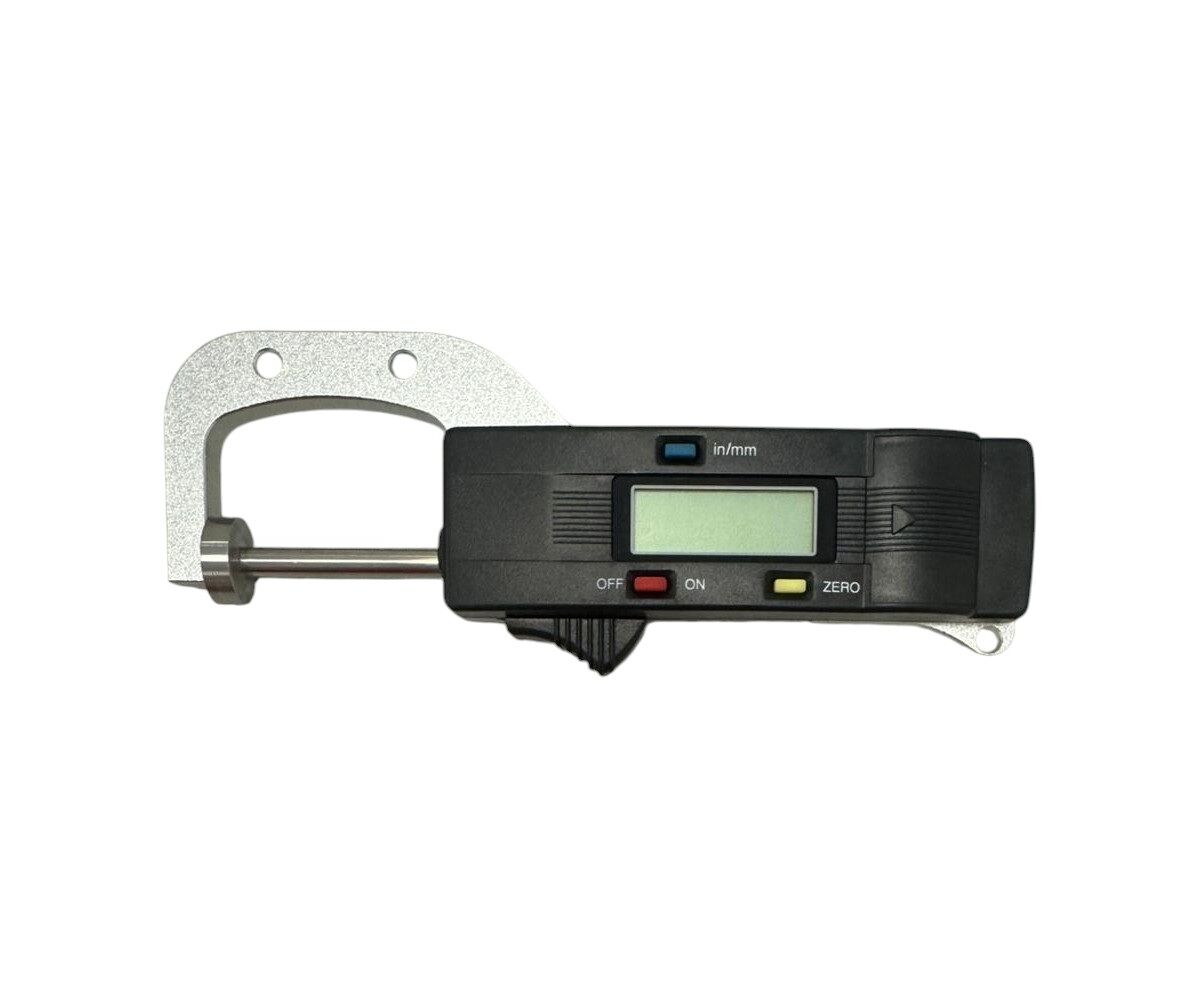RUPAC 1555925 Spessimetro digitale tascabile Serie Digitronic, campo di misura 0-25, profondità gola 25mm, contatti Ø14,5mm, IP40