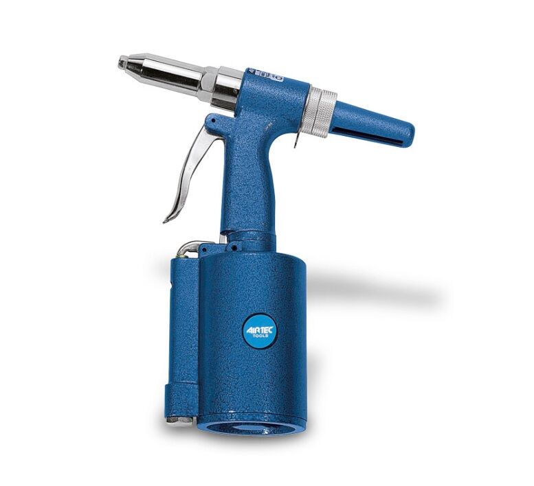 16045000 AIRTEC Rivettatrice idropneumatica a pistola per rivetti ciechi a strappo standard in alluminio o rame, modello 413