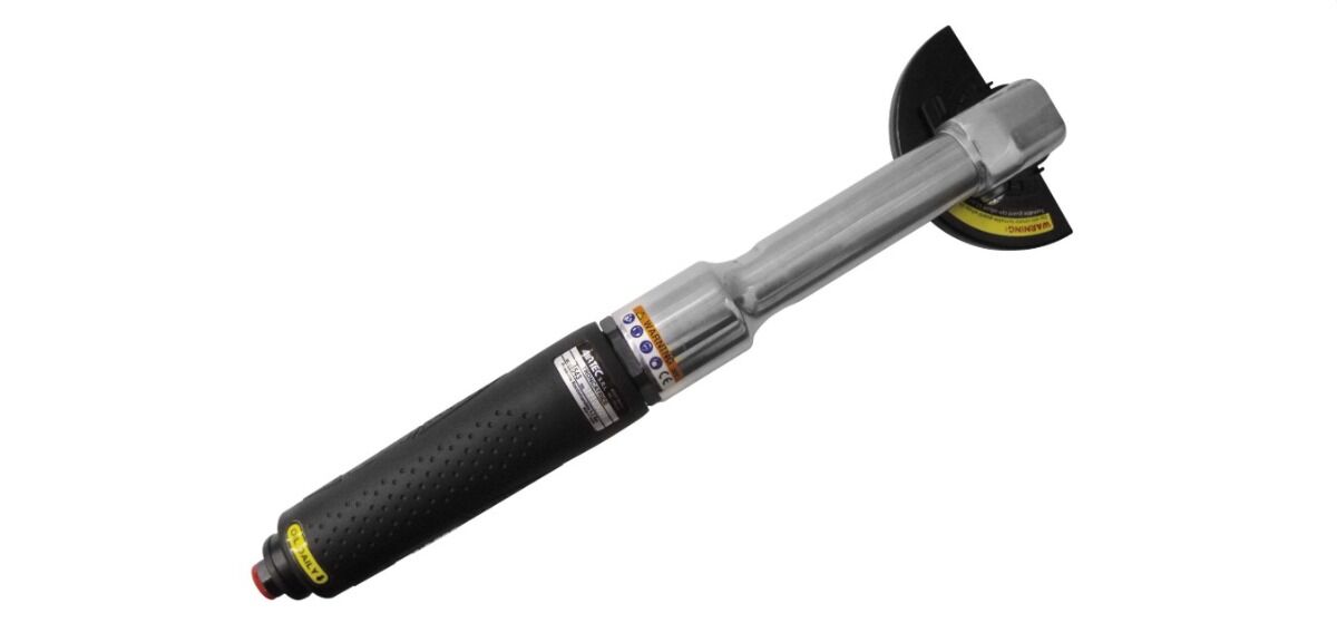 16070030 AIRTEC Smerigliatrice/troncatrice angolare pneumatica leggera modello 543, adatta per dischi 100mm o inferiori e di spessore da 1 a 2mm