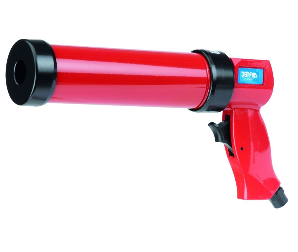AIRTEC 16200000 Pneumatische Pistole für Silikon, Klebstoffe, Dichtstoffe mittlerer Dichte mit Standardkartuschen 500x215mm bis zu 400g hart oder weich, Modell 550