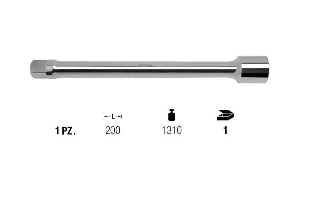 1647.200 PROLUNGA 1” - Lunghezza 200mm