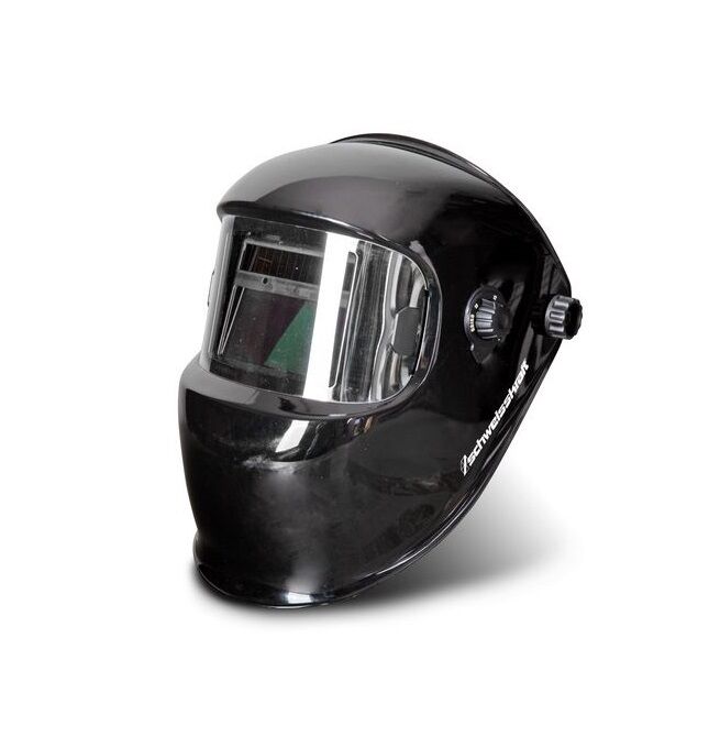 SCHWEISSKRAFT 1651000 Automatic welding helmet for MMA, MIG-MAC, TIG welding with VarioProtect XL-W TC colour filter and self-darkening