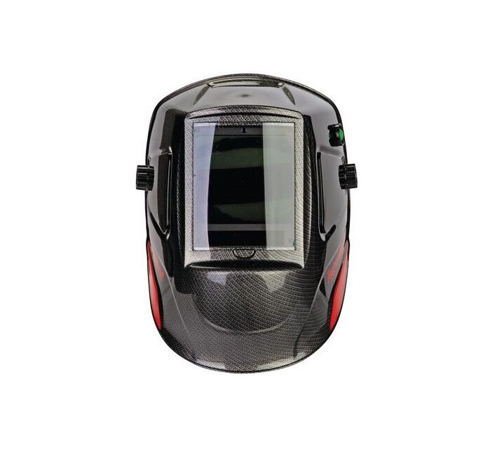 SCHWEISSKRAFT 1654030 Casco di protezione per saldatura MIG-MAC, TIG e smerigliatura, uso professionale, visiera autoscurante a 180°