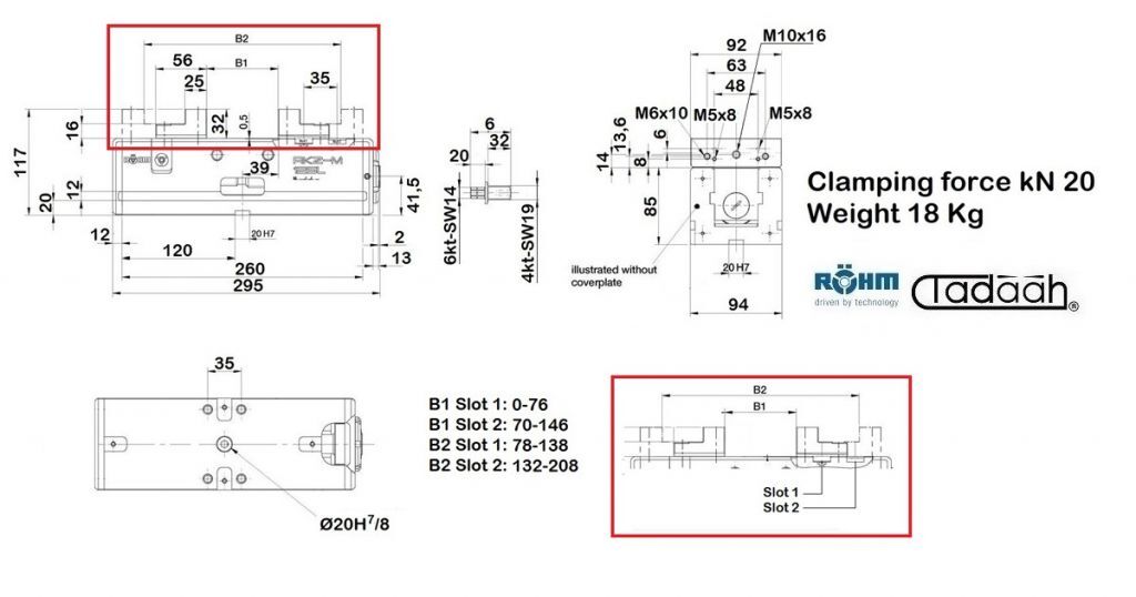 180192 Morsa Rohm RKZ-M92L - centrale, senza trasmettitore di potenza