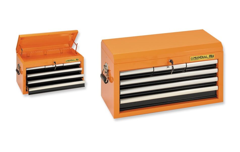 MUNDIAL 1805.210 Cassettiera portatile professionale - Vuota - 6 cassetti - Dimensioni 660x320x380 mm
