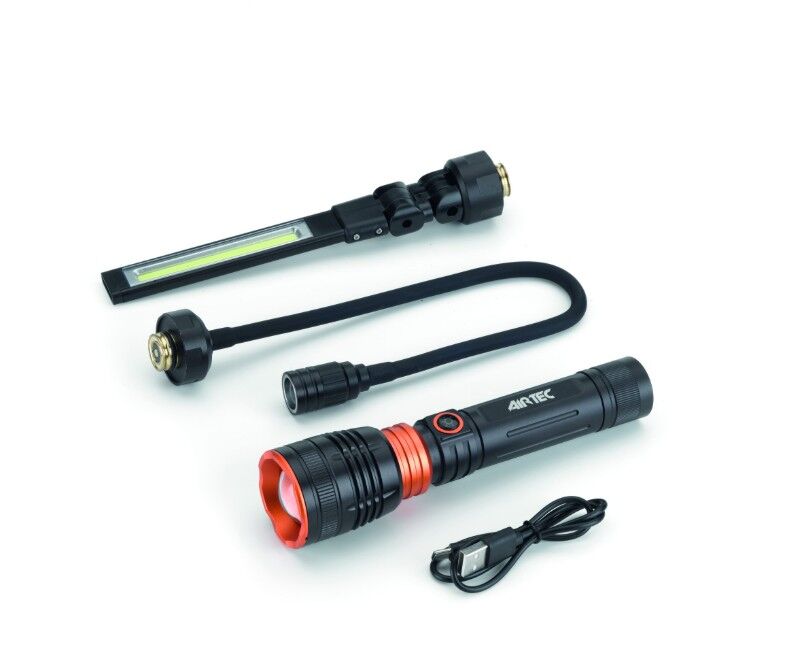 19403100 AIRTEC Multifunktionale austauschbare 3-in-1-Lampe Modell 19403100, 1000 Lumen torische, dünne Bar Arbeitslicht, artikuliert verlängert Licht mit artikulierten These