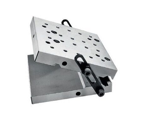 2081866 RUPAC Piano di precisione con barraseno Serie MicroMet dimensioni 165x150mm - interassi rulli 125mm
