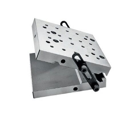 2081876 RUPAC Piano di precisione con barraseno Serie MicroMet dimensioni 175x100mm - interassi rulli 100mm 