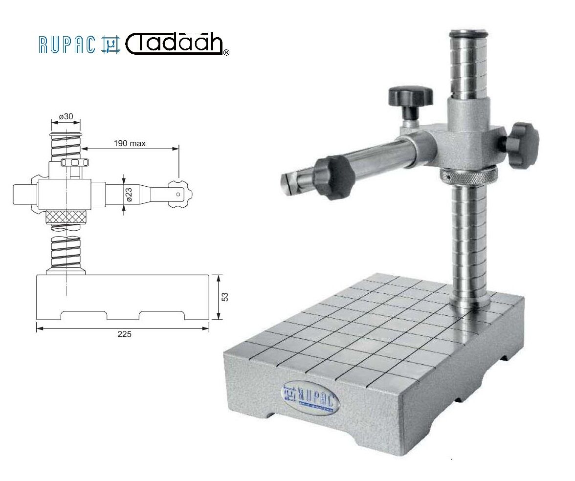 2107702 Supporto porta comparatore Serie MicroMet PLUS DGS2