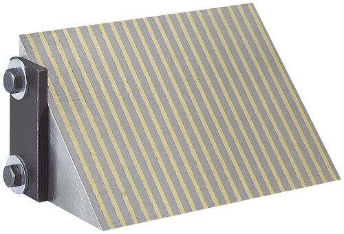 LTF 218.01 Blocco lamellare a squadra con 2 angoli da 45° misure 70x70x118 mm, NO magnetici