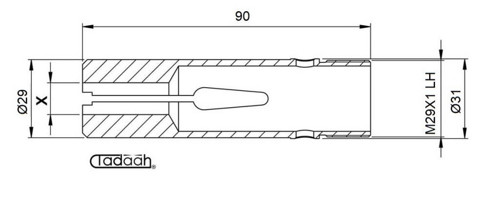 Pinza Spingibarra per tornio automatico monomandrino  per Index, 237E