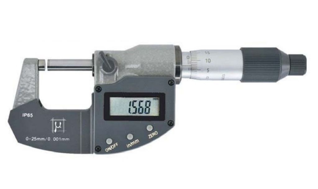 2391000C Digital external micrometer Digitronic PLUS Series, 75-100 - thousandths - USB - IP65 with Accredia certificate