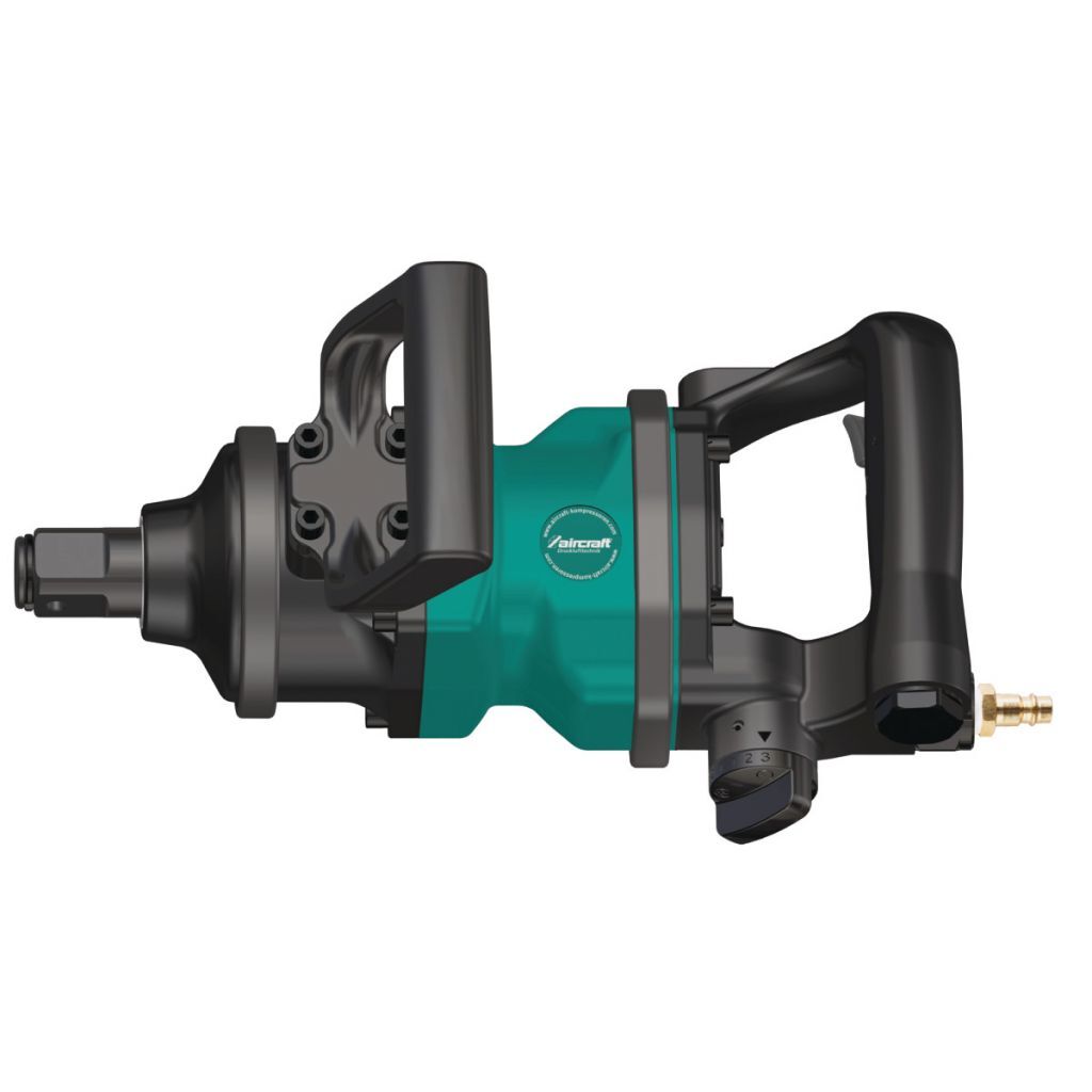 AIRCRAFT 2401490 - Avvitatore ad impulsi pneumatico attacco 1"mm , consumo aria 411 l/min - Modello ISS 1“ PRO
