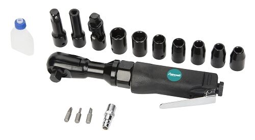 AIRCRAFT 2401550 - Set avvitatore a cricchetto reversibile pneumatico 1/2" quadro - Modello LR S 1/2"