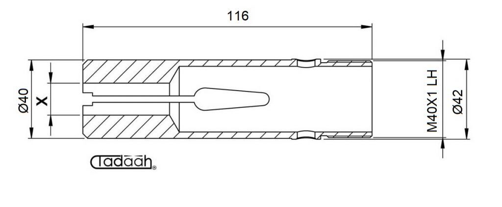 Pinza Spingibarra per tornio automatico monomandrino  per Index-Tarex, 254E