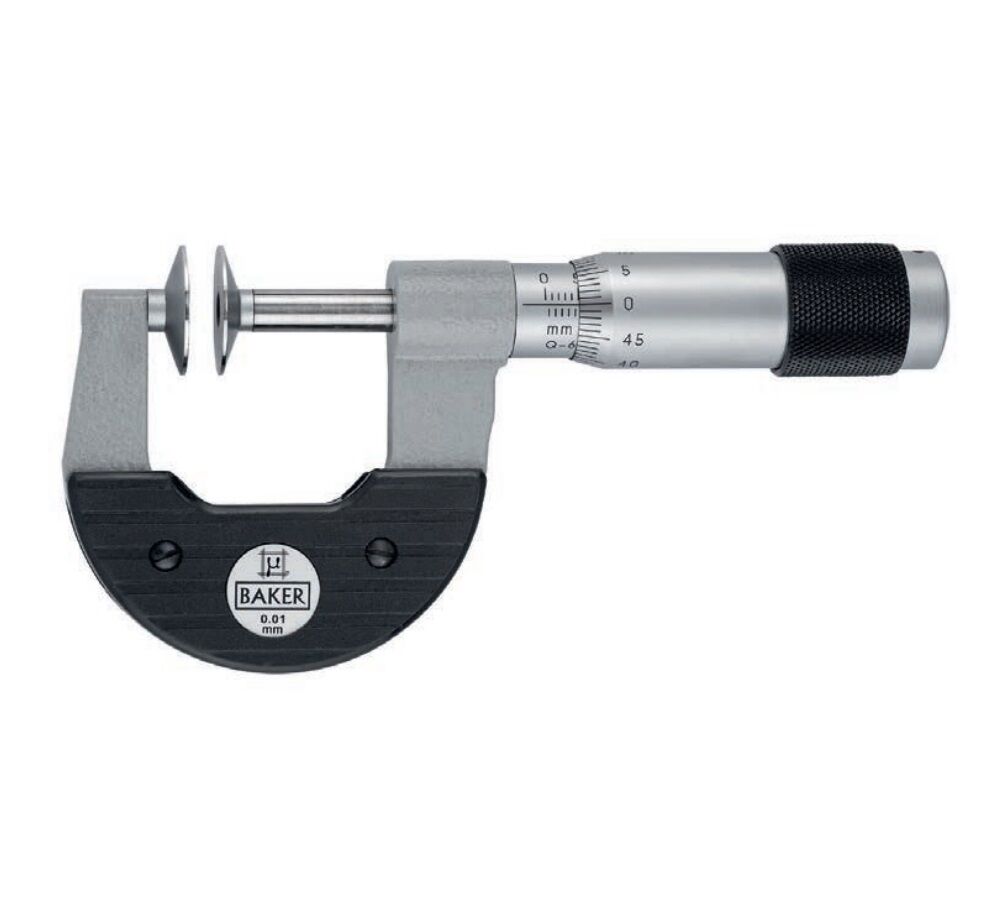 RUPAC C2553025 Serie di micrometri centesimali a piattelli Serie MicroMet PLUS - Campo di misura a scelta