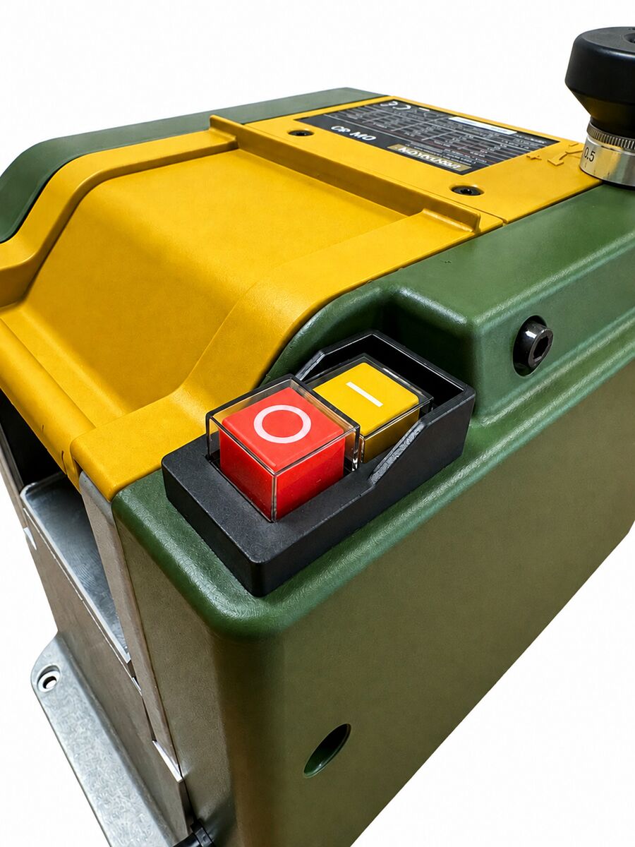 PROXXON 27040 Bench thicknesser DH 40 for soft and hard woods, 230 V, maximum planing capacity 40x80mm