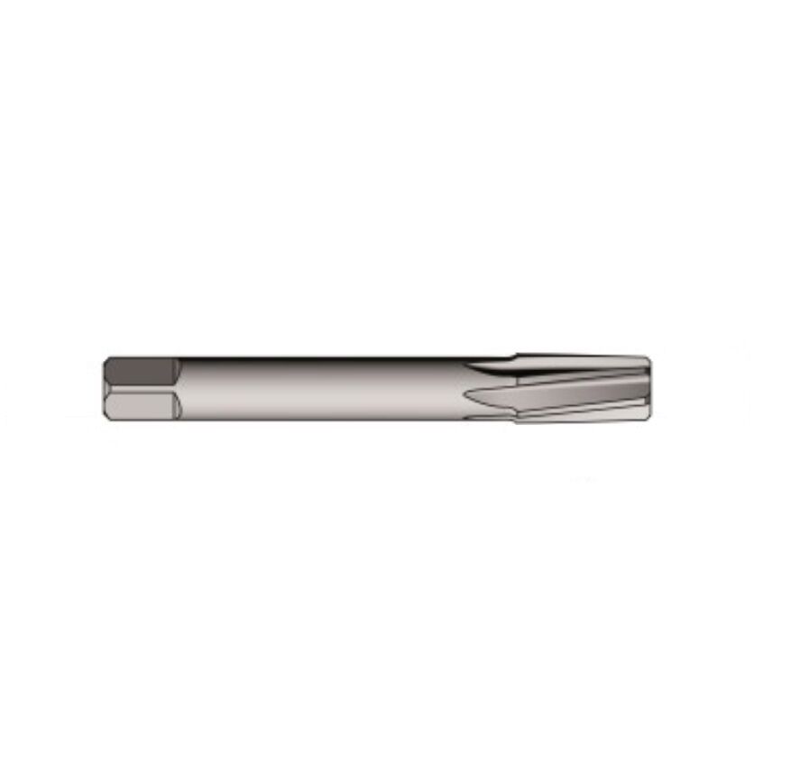 277 Utensileria Ossolana Alesatore  in HSSE per avanfori di spine coniche, con diametro nominale a scelta da Dia. 1/16" a Dia. 2" e taglienti a elica sinistra, conicità 1:16