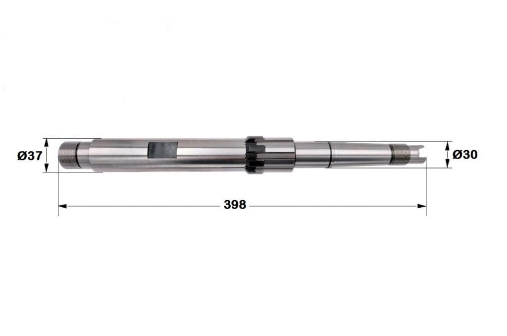 Albero per puleggia Gildemeister DMG Mori GS20, GM20