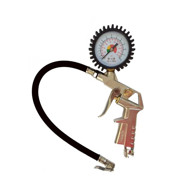 ASTURO 3126004 Pistola gonfiaggio pneumatici Modello TG-4 con manometro diametro 63mm