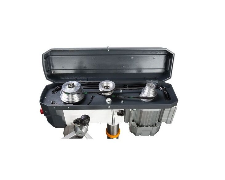 LTF OPTIMUM 3191042 Tischbohrmaschine Modell DQ18 mit Keilriemenantrieb, 450W, 230 V