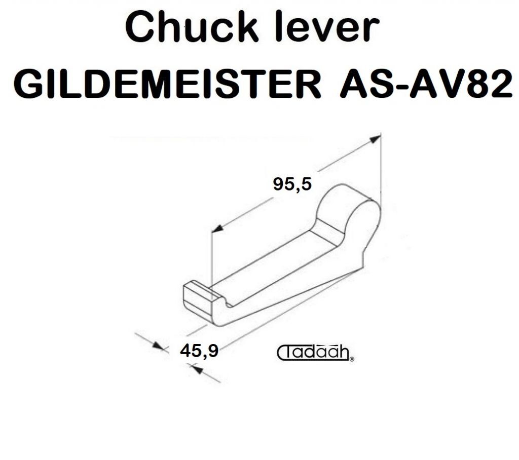 327-10-2130-002 Nasello per tornio plurimandrino Gildemeister - DMG Mori AS82-AV82