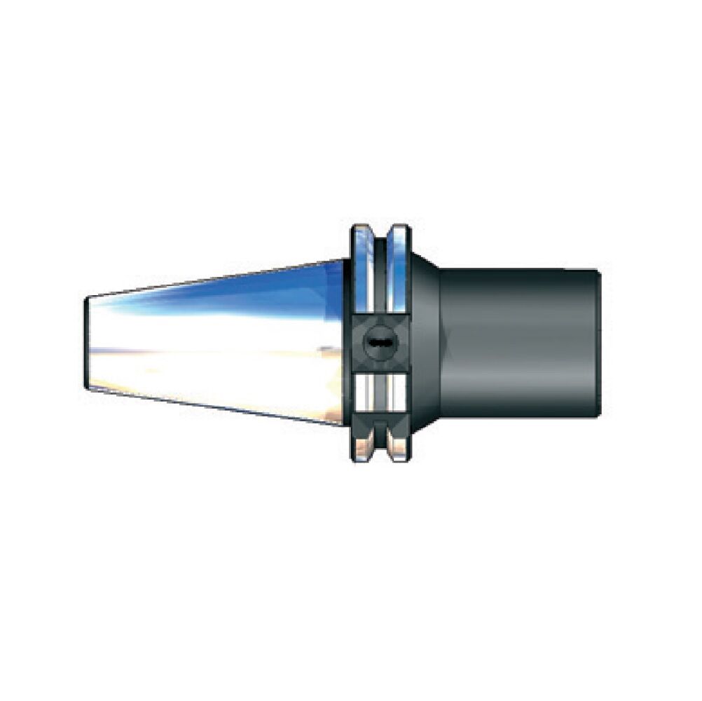 PRT TOOLS MECCANICA - Morse taper adapter MT for end mills with screw, MT1, L50 - Shank DIN 69871 AD/B, ISO50
