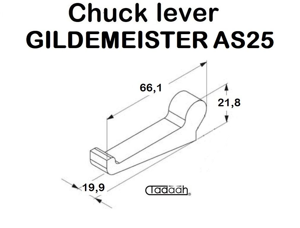 341-10-2130-001Spannfinger passend für Gildemeister Mehrspindeldrehautomat - DMG Mori AS25