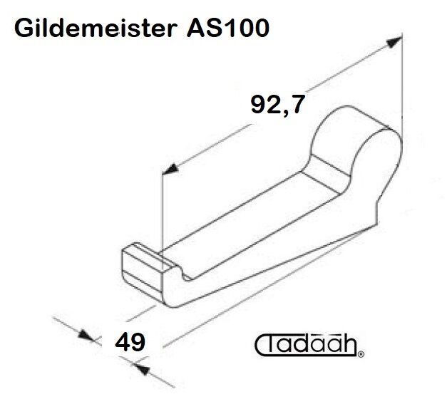 347-10-2130-000 Spannfinger passend für Gildemeister Mehrspindeldrehautomat - DMG Mori AS100